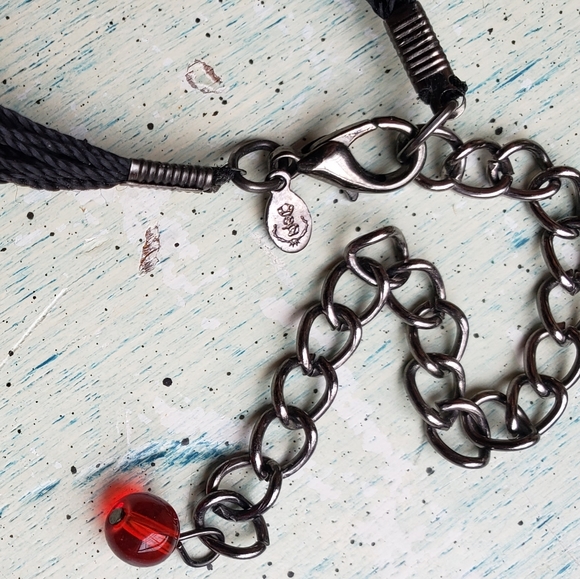 Crocheted bead necklace - Picture 6 of 6